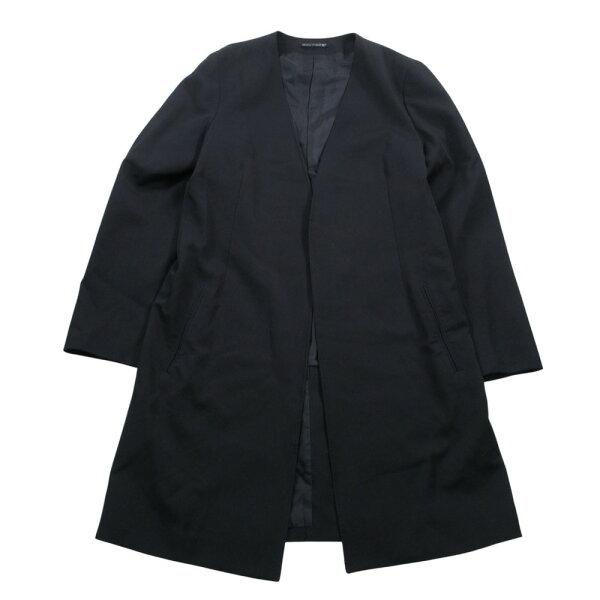 Yohji Yamamoto POUR HOMME ノーカラーコート（18aw・美品） 買取実例